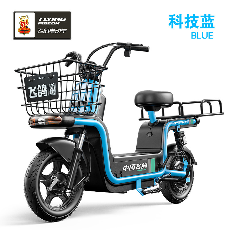 Flying Pigeon coche para llevar nuevo coche eléctrico estándar nacional entrega de la batería de litio de larga distancia corriendo Rey capacidad de carga de resistencia fuerte Rey de carga puede abrir