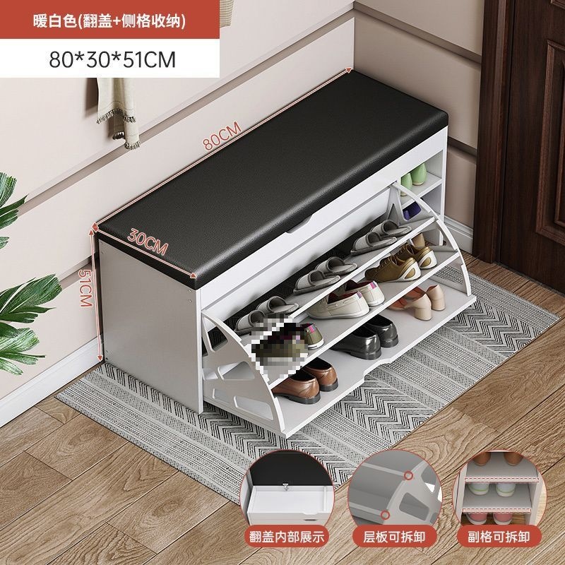 [업그레이드된 플립커버 서브그리드 모델] 웜화이트 80cm