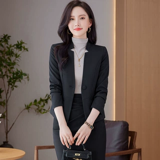 今年新款职业装女秋新时尚气质西装套装正装工作服面试装两件套裙