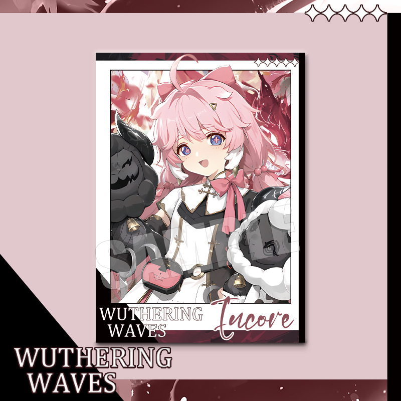 鳴氵朝ゲーム周辺グッズ 千咲・オーガスタ・カティーシア・ルパ ポラロイドコレクション フォトカード デコレーション|undefined