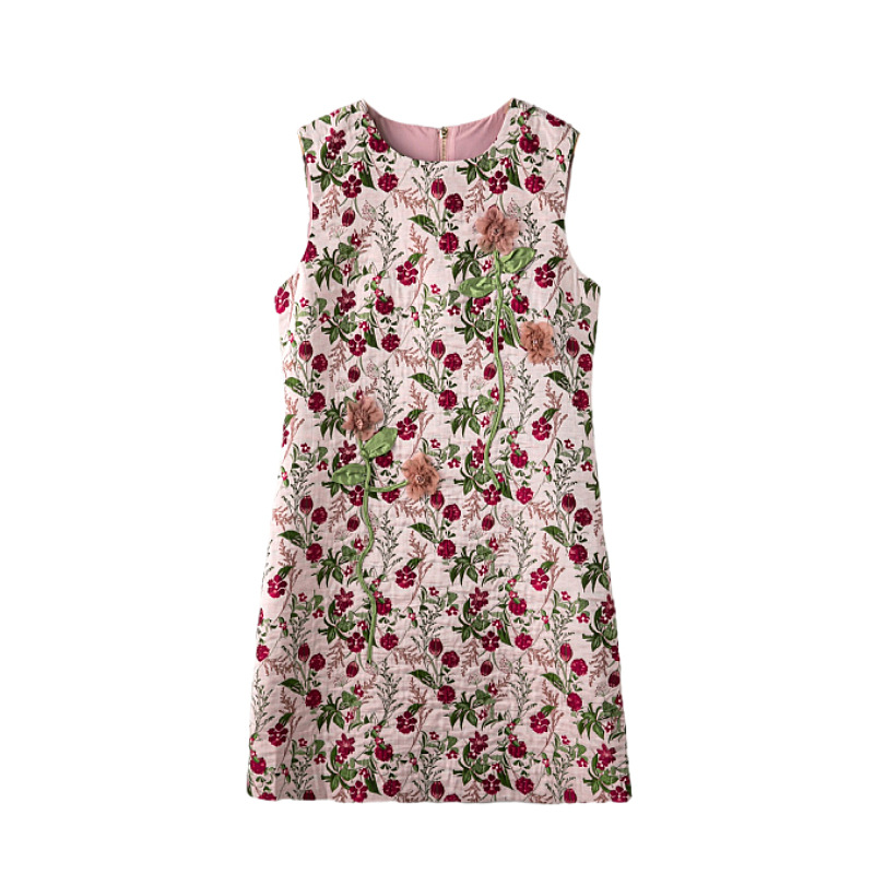Design three dimensional fitted summer skirt with a round collar…