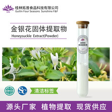 金银花固体提取物天然植物提取食品饮料添加速溶粉末原料拓普香料
