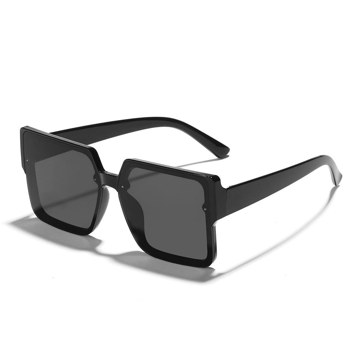 Pieza gris marco negro