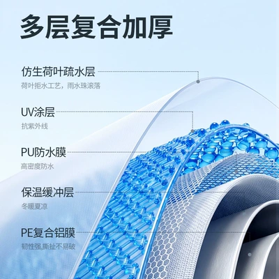 made of thickened PE: Car clothing