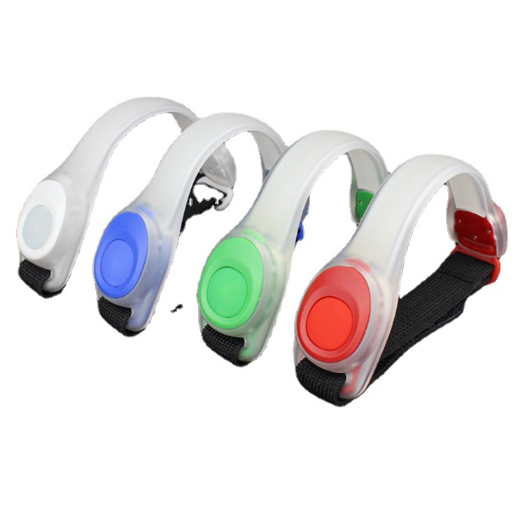 Suministro directo de fábrica anillo de brazo luminoso LED moda luminosa banda de brazo de silicona al aire libre correr deportes luz de advertencia luminosa