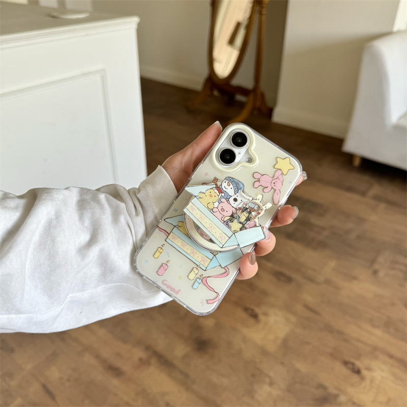 Caja de regalo de soporte de mecha de succión magnética Muñeca de animalite ym5