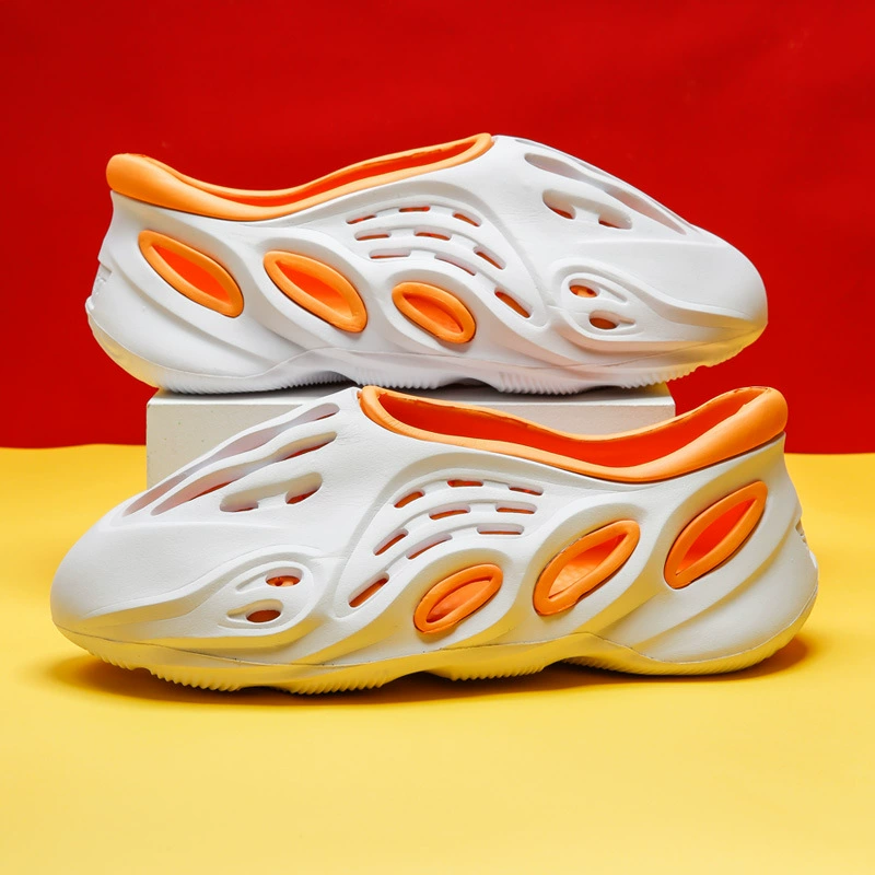 Мужские кроссовки большого размера с кокосовым принтом, летние повседневные пляжные сандалии с открытым носком для пар, модные садовые туфли для женщин