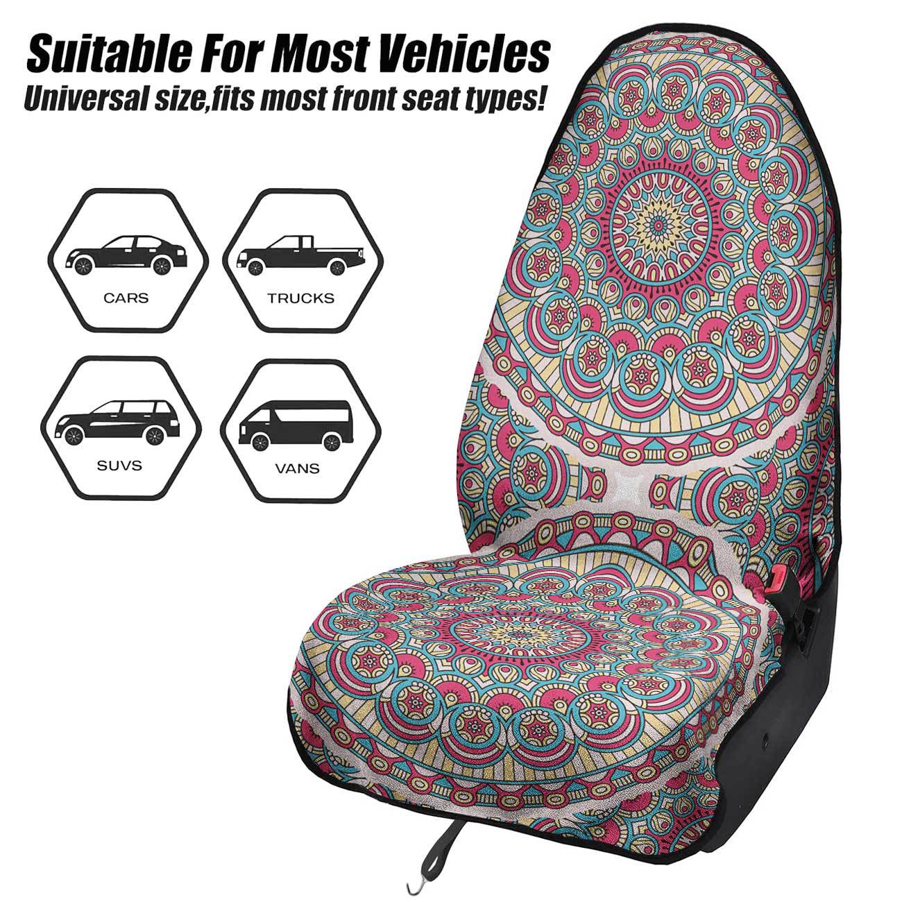 Car seat towel cover front seat protector suitable for gym and exercise, universal for all seasons, car use 31