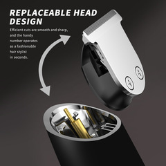 New Multi-functional Electric Hair Clipper Set, Comb, Nose Hair Trimmer, Carving One Machine for Multiple Uses, Waterproof Hair Clipper