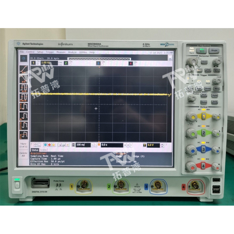 Agilent 安捷伦 4 GHz 4 + 16 通道 MSO9404A 混合信号示波器