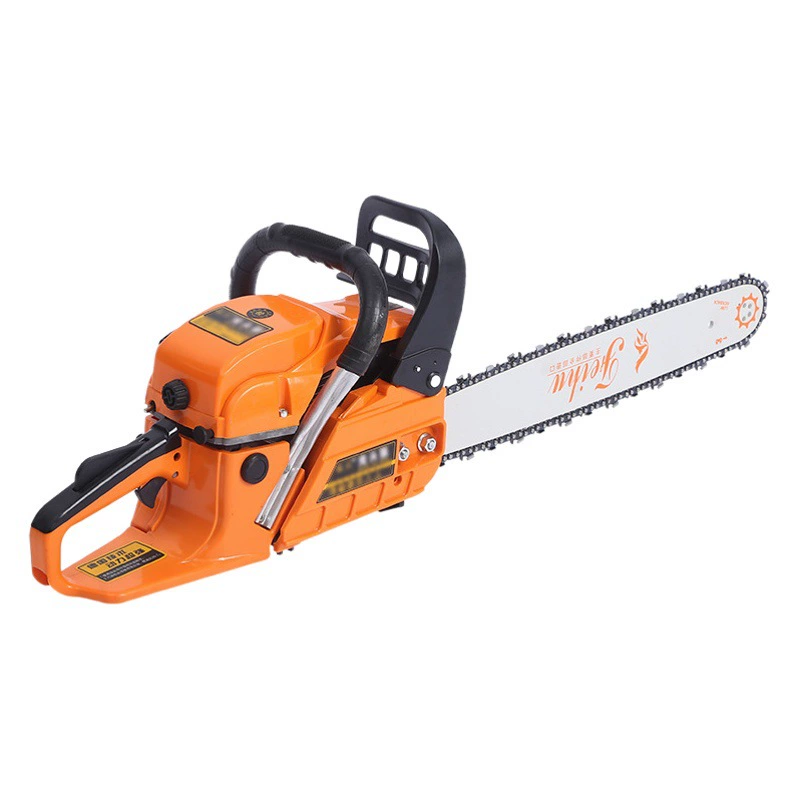 Масляная пила для заготовки древесины Высокая мощность для бытовых переносных цепных пил для бензиновых лесозаготовок для вырубки деревьев бензиновая пила