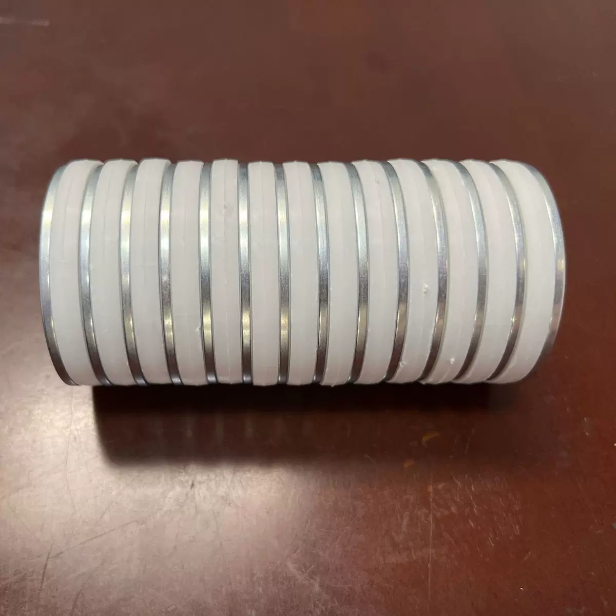 钕铁硼磁性材料永磁材料强磁大圆环磁铁D50*D49*3高温磁铁