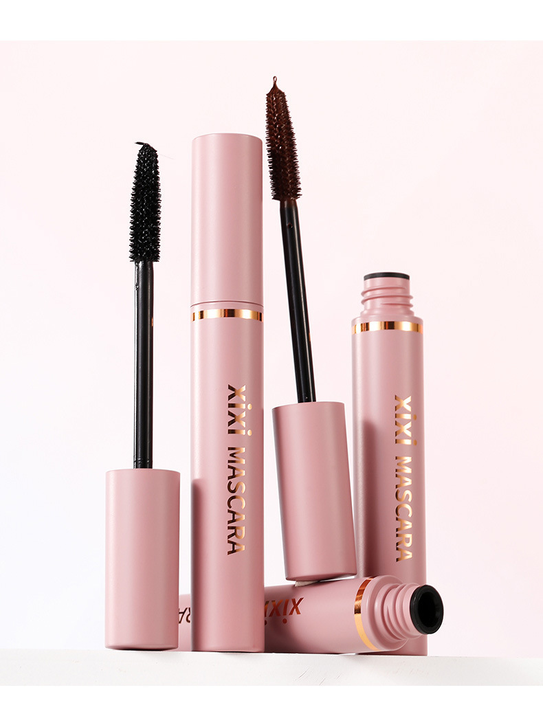 Makeup xixi Wenyu Curling mascara, natural, three-dimensional, slender and well-defined, each lash distinct, waterproof, sweat-proof and non-smudging undefined