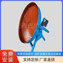 加大螺旋涡流旋转圆盘 蜗轮淘金水银混汞筒洗选矿一体机