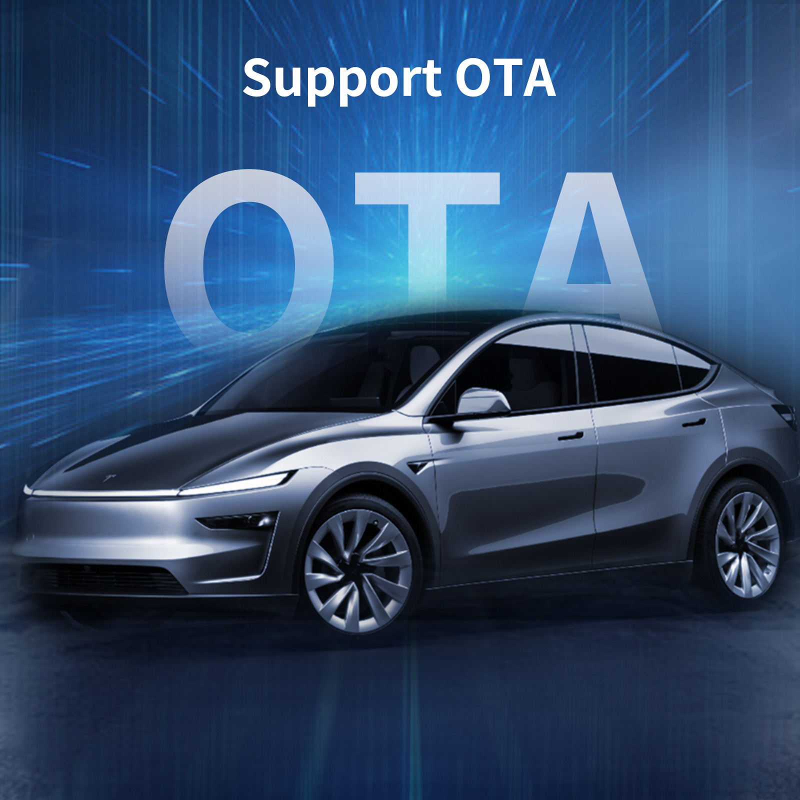 Applicable to Tesla Model 3/Y Instrument Screen Ota Control, Carplay/Hicar Smart Car System Upgrade