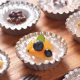 Baking mold disposable tin foil egg tart mold round chrysanthemum lamp egg tart mold round 50 pack one