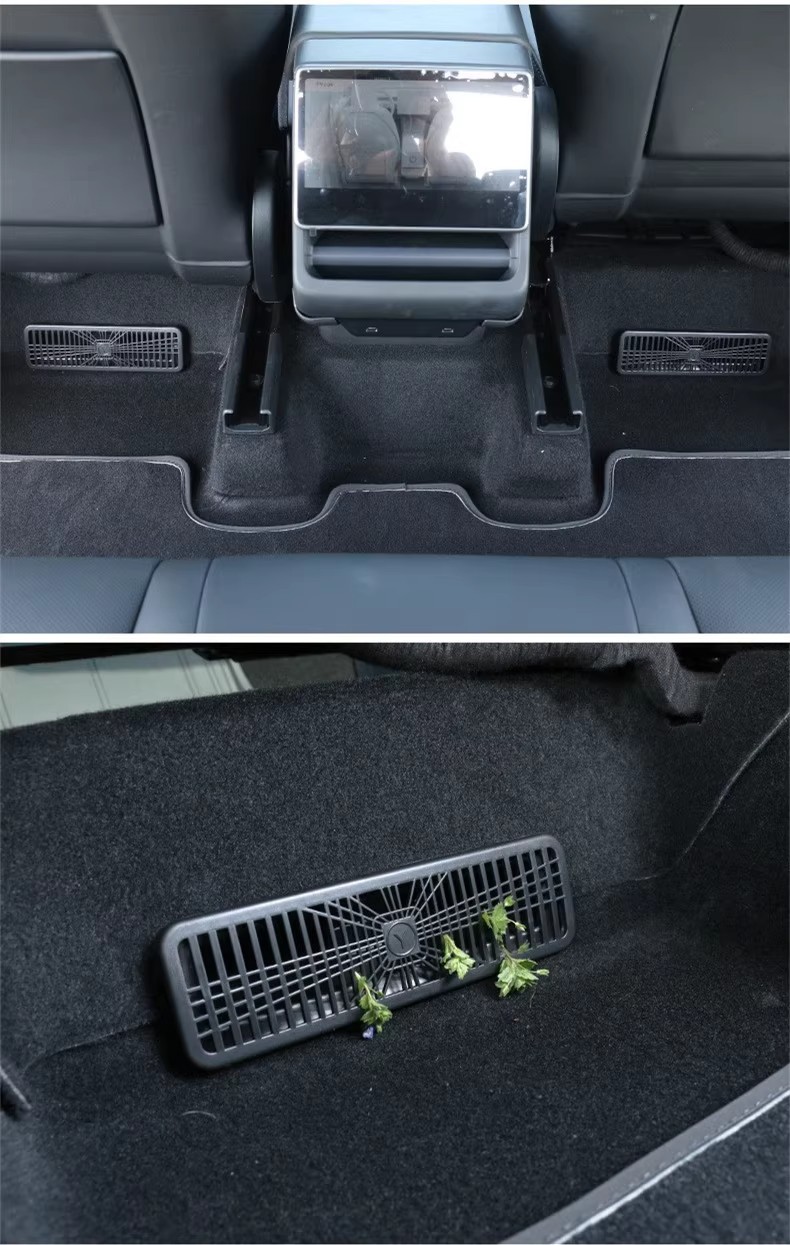 Suitable for Tesla Model Y/3 New Version Rear Air Conditioning Outlet Mask 2025 New Y Interior Accessories