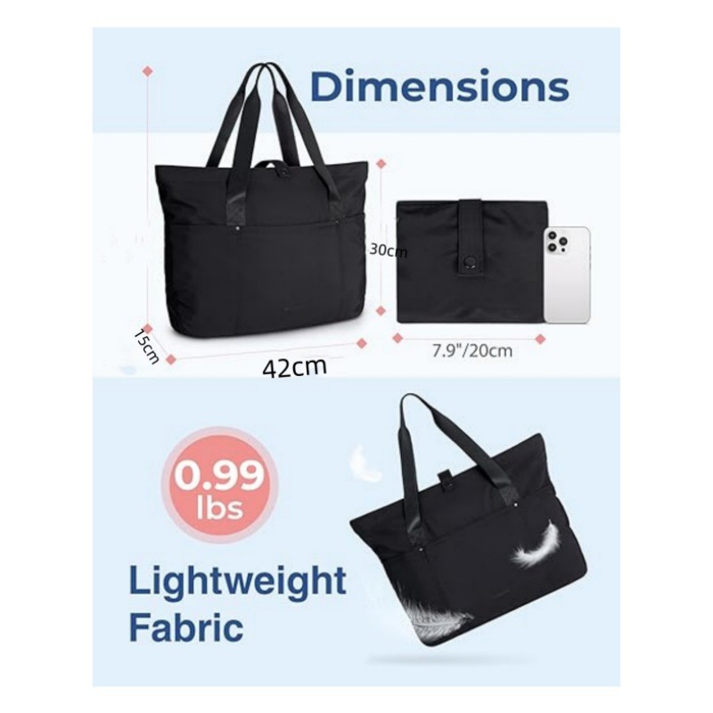 Amazon nuevo bolso de mujer bolso plegable con cremallera bolso de hombro grande bolso superior