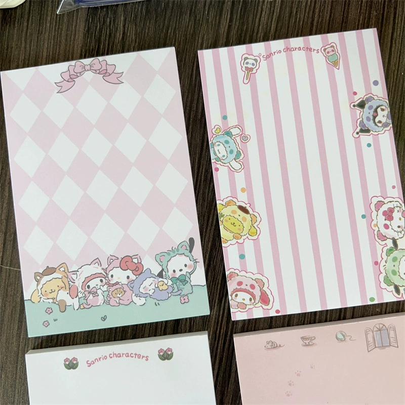 Sanrio значки этой мультяшной высокой выразительностиtear бумагу вдохновение девушка сердце без лица школьник маленькая книжка