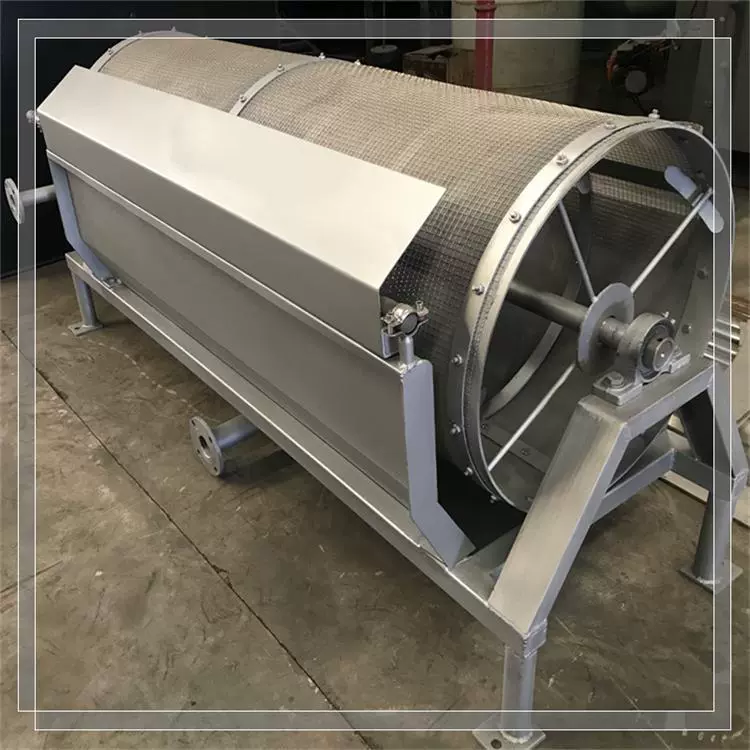 Оборудование для разделения твердых и жидких фракций промышленных сточных вод, микропроцессорная установка, барабанная микропроцессорная установка из нержавеющей стали