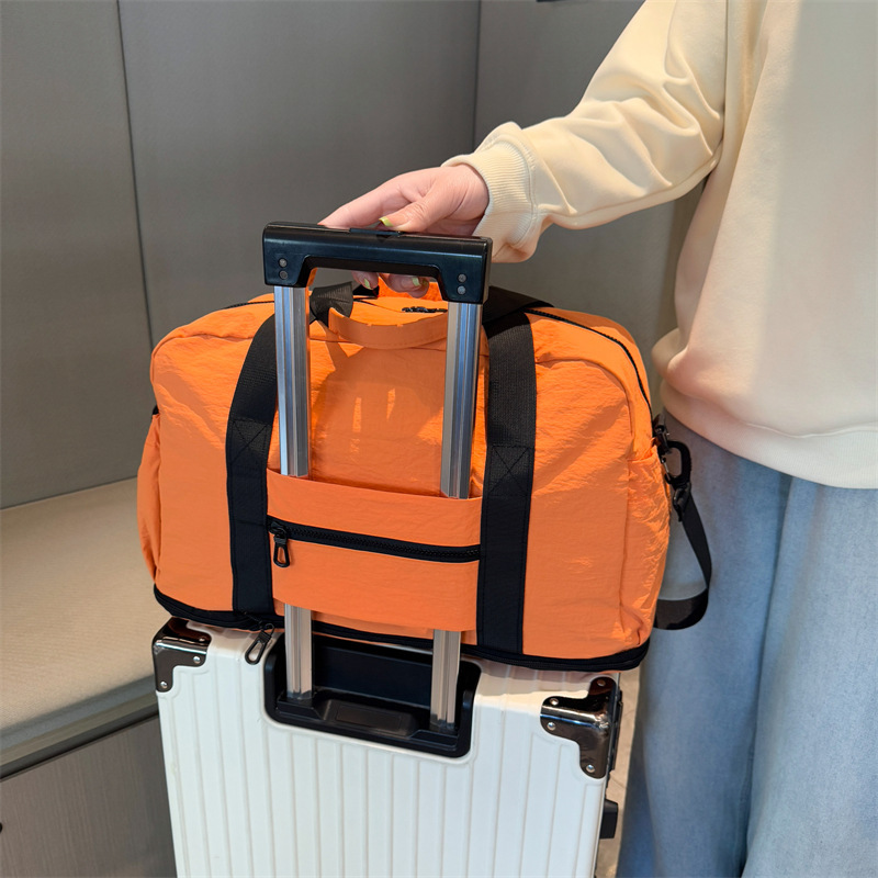 新型折りたたみ式旅行カバン短距離出張大容量手提げ荷物カバン乾湿分離できるエクササイズバッグ|undefined