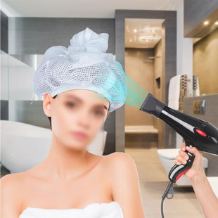 Cross-border hot selling hair care hairdressing Net plopping bonnet hair drying cap for dry curly hair