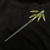 Bamboo long small Chinese hairpin with tassels, design universal Hanfu, hairgrip, trend of season