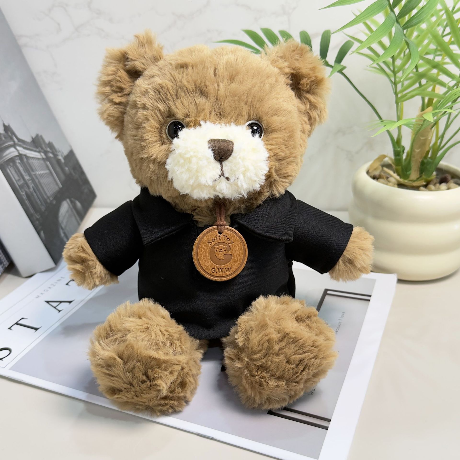 Vestido Teddy Bear suéter Teddy Bear camiseta actividad regalo juguete de peluche impresión LOGO