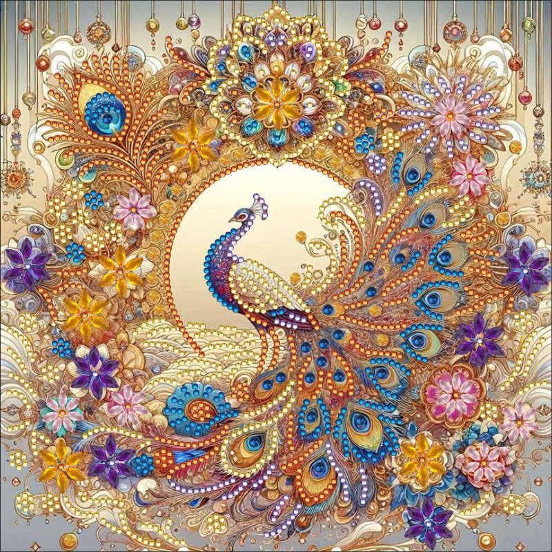 Pintura de Diamantes 5D con Forma Irregular de Princesa de Fantasía, Pintura de Diamantes DIY, Pintura de Diamantes con Puntos de Cristal, 30×30