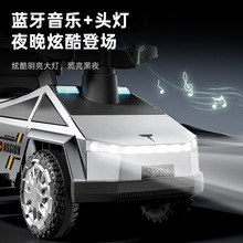 新儿童四轮防侧翻电动玩具车可坐可充电男女孩宝宝滑行车赛博卡车