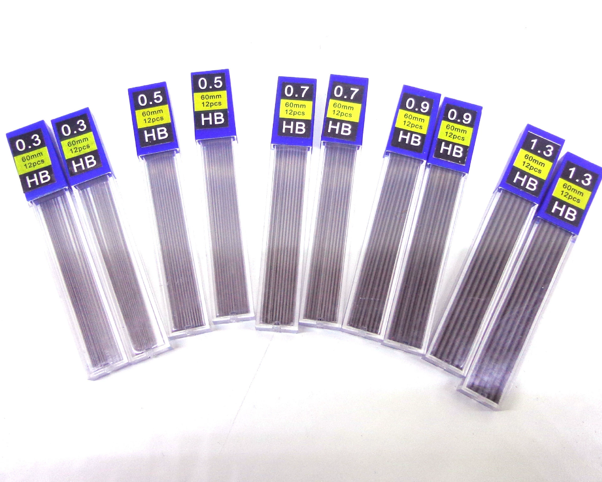 0,3 мм свинец, 0,5 мм сменный свинец 0,7 мм подвижный свинец для карандаша 0,9 мм автоматический стержень 1,3 мм стержень