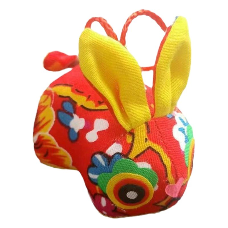 Чистая ткань ручной работы тигровая сумка кукла сумка Праздник лодок-драконов