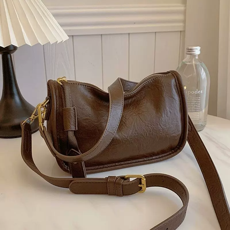 美拉德复古包女新款网红爆款托特包小众时尚百搭单肩斜挎包