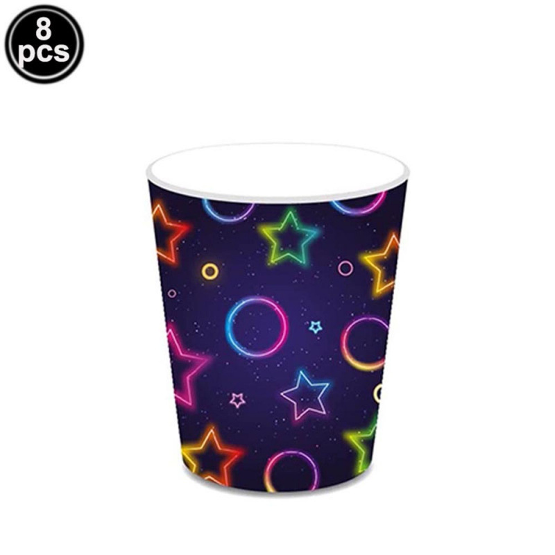 5 Roll UV Blacklight Reactive Tape Fluorescent Cloth Tape