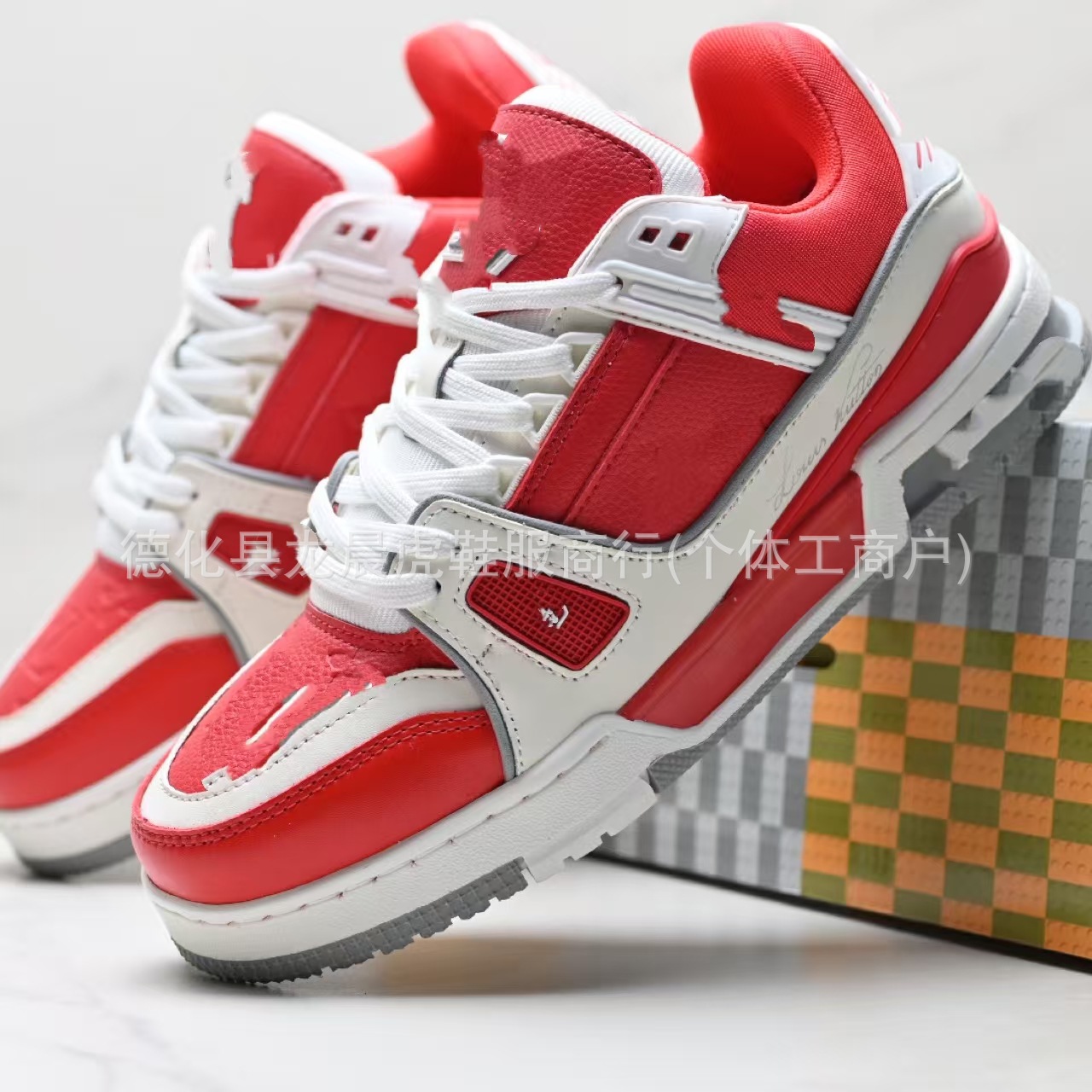 Ventas directas de fábrica de Guangzhou Traienr zapatillas deportivas mujer cemento blanco negro mezclilla plataforma zapatos casuales hombres y mujeres con el mismo estilo