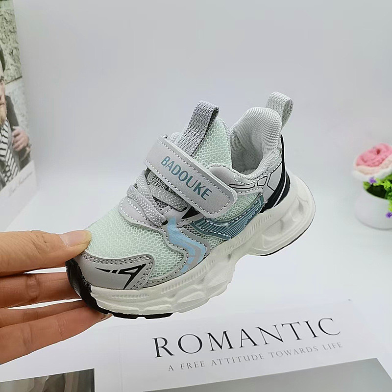 Zapatos deportivos Badoke nuevos para niños, tallas 22-31, zapatos para niños, zapatos de suela blanda para bebés, zapatos para niñas pequeñas