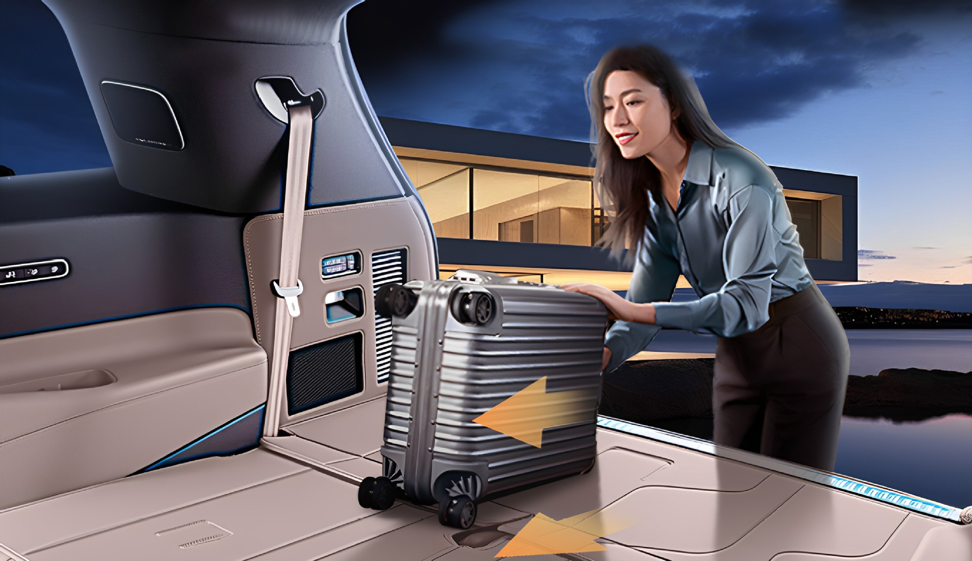 Suitable for the Ideal L9 Livis Trunk Mat, Full Surround 2026 Model Car Trunk Mat Interior Modification Accessories