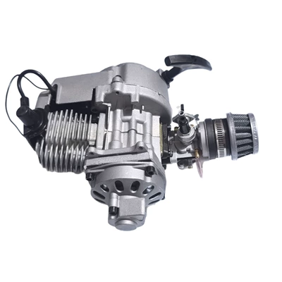 Silver T8F with Cover, Engine assembly