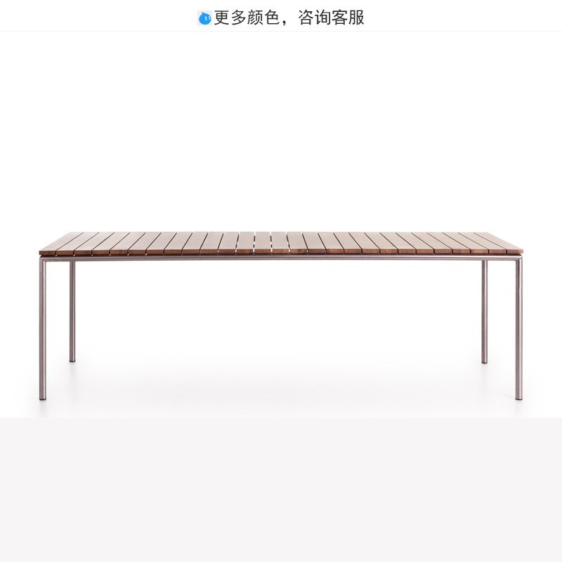 Mesas y sillas al aire libre Patio villa al aire libre balcón al aire libre silla de aleación de aluminio hotel ocio jardín muebles