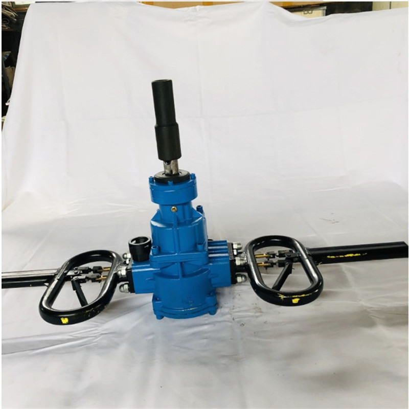 爬山便携式钻机ZQSJ-140气动手持式钻机 架柱支撑防突式钻机