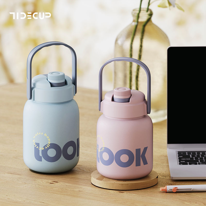 New Yongkang Kidsren's Thermos Cup 316 Stainless Steel High-Looking Portable Cup Male and Female Students Big Belly Thermos Cup
