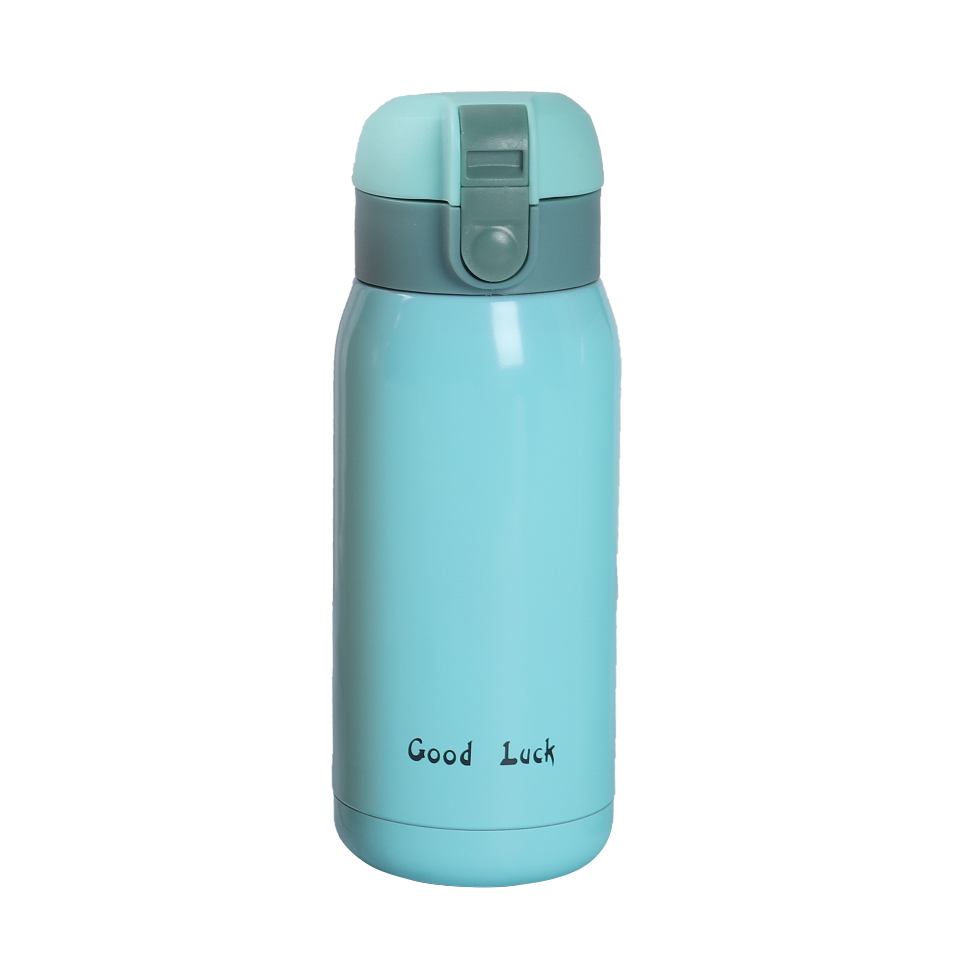 GoodLuck taza de letras personalizada logotipo regalo taza de agua 304 vacío de acero inoxidable mini taza de cubierta de rebote