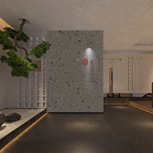 定制加工大理石马蹄莲灰台面墙面大板人造石地面酒店装修