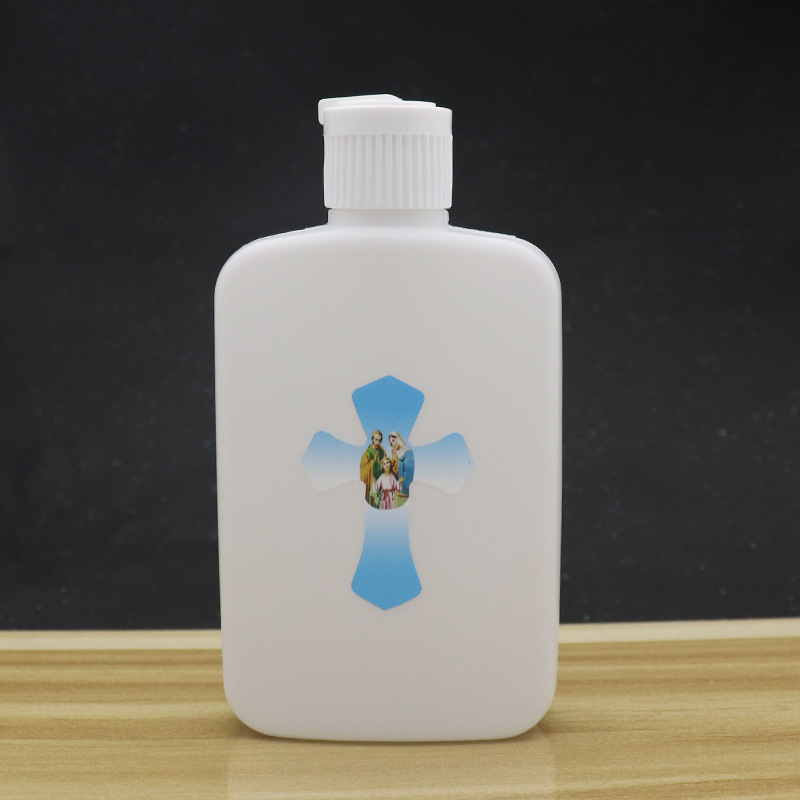 现货供应 跨境货源 批发零售 翻盖炮台盖PE塑料水乳瓶 乳液瓶工业