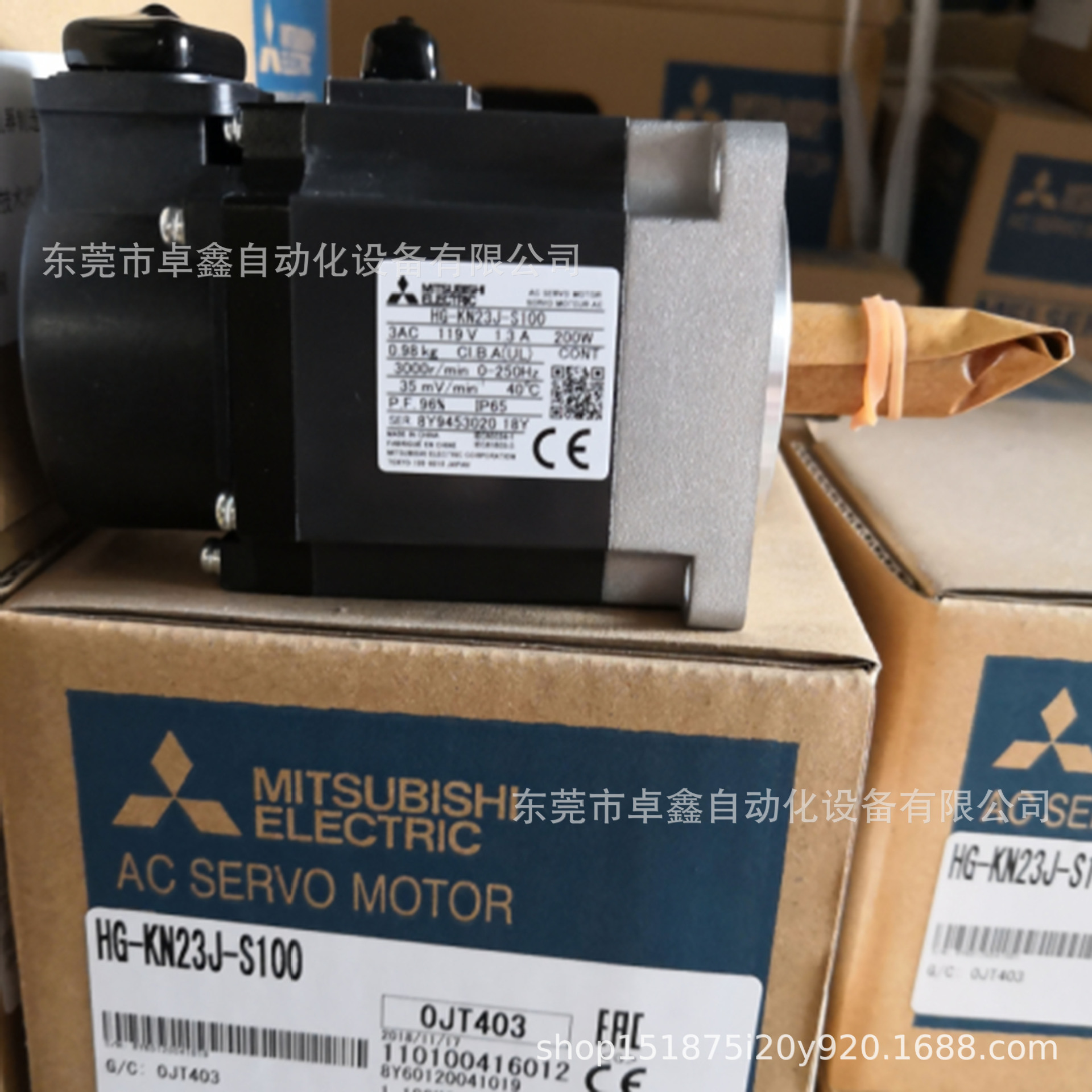 三菱 HG-KN23BJ-S100  MR-JE-20A 伺服电机 现货议价