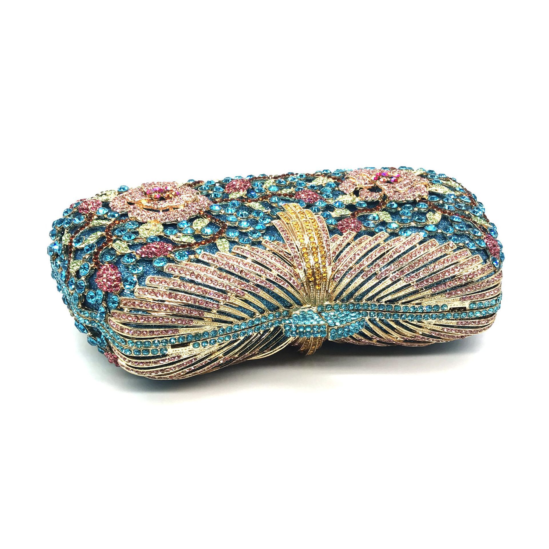 Bolso de mujer 2025 otoño nuevo bolso de cena de moda transfronteriza bolso de diamante estilo bolso de hombro de mujer