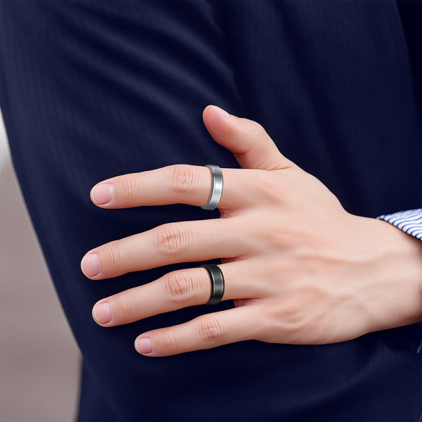 matte ring stainless steel