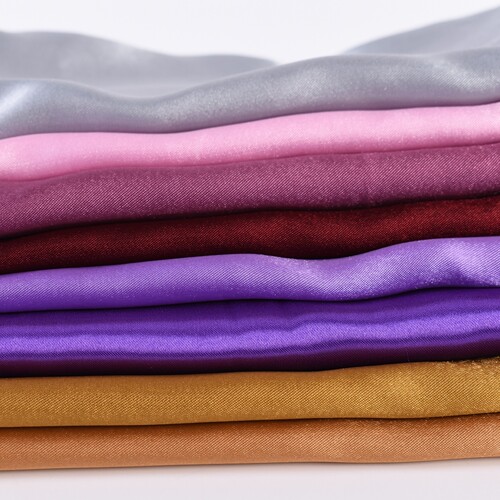  New Solid Color Monochrome Women's Simple Fashion 90 Satin Large Square Scarf Wholesale Scarves and Headbands