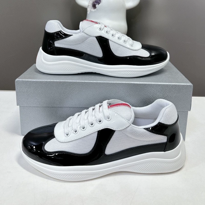 European Station 2025 Весна и осень Новая повседневная обувь Мужская спортивная обувь из натуральной кожи для пар Износостойкая мужская обувь с противоскользящей сеткой