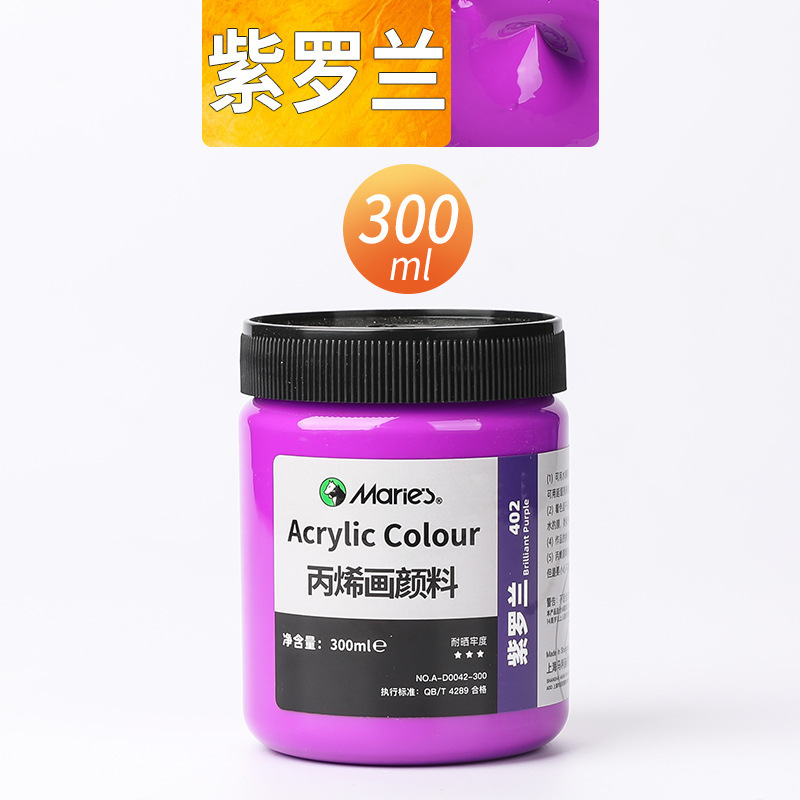 Malee conjunto de pinturas de propileno pintado